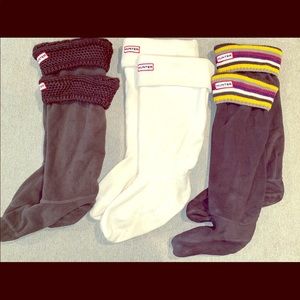 Bundle of 3 Hunter Boot Socks